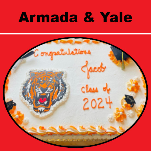 Custom cakes information at Vinckier Foods